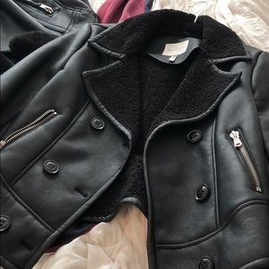 Avec Les Filles Jackets & Coats - Vegan Leather Moto Jacket Avec Les Filles Jackets & Coats - Vegan Leather Moto Jacket